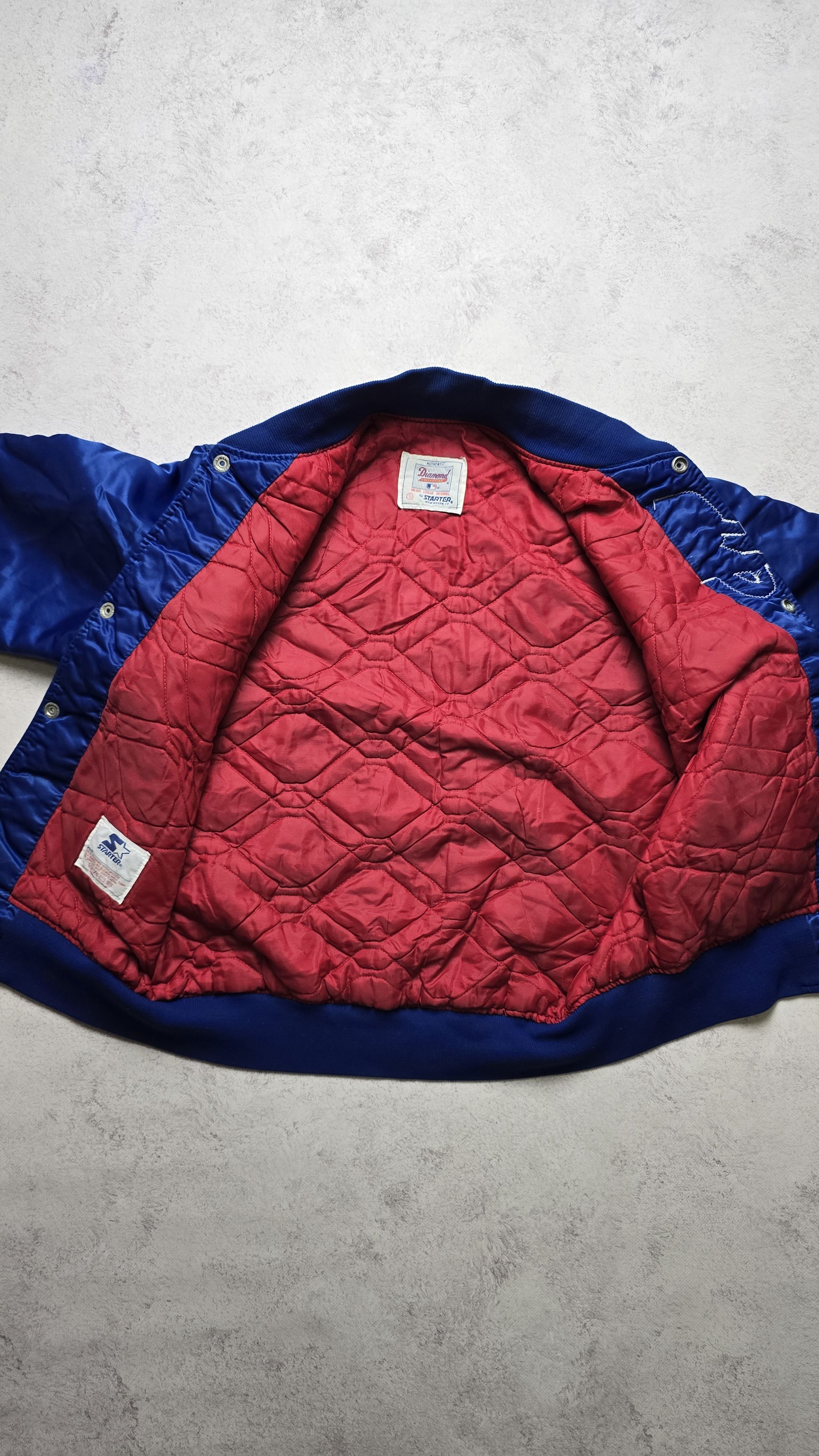 Starter Vintage Texas Rangers Diamond Collection MLB Satin Bomber Size US S / EU 44-46 / 1 - 13 Thumbnail