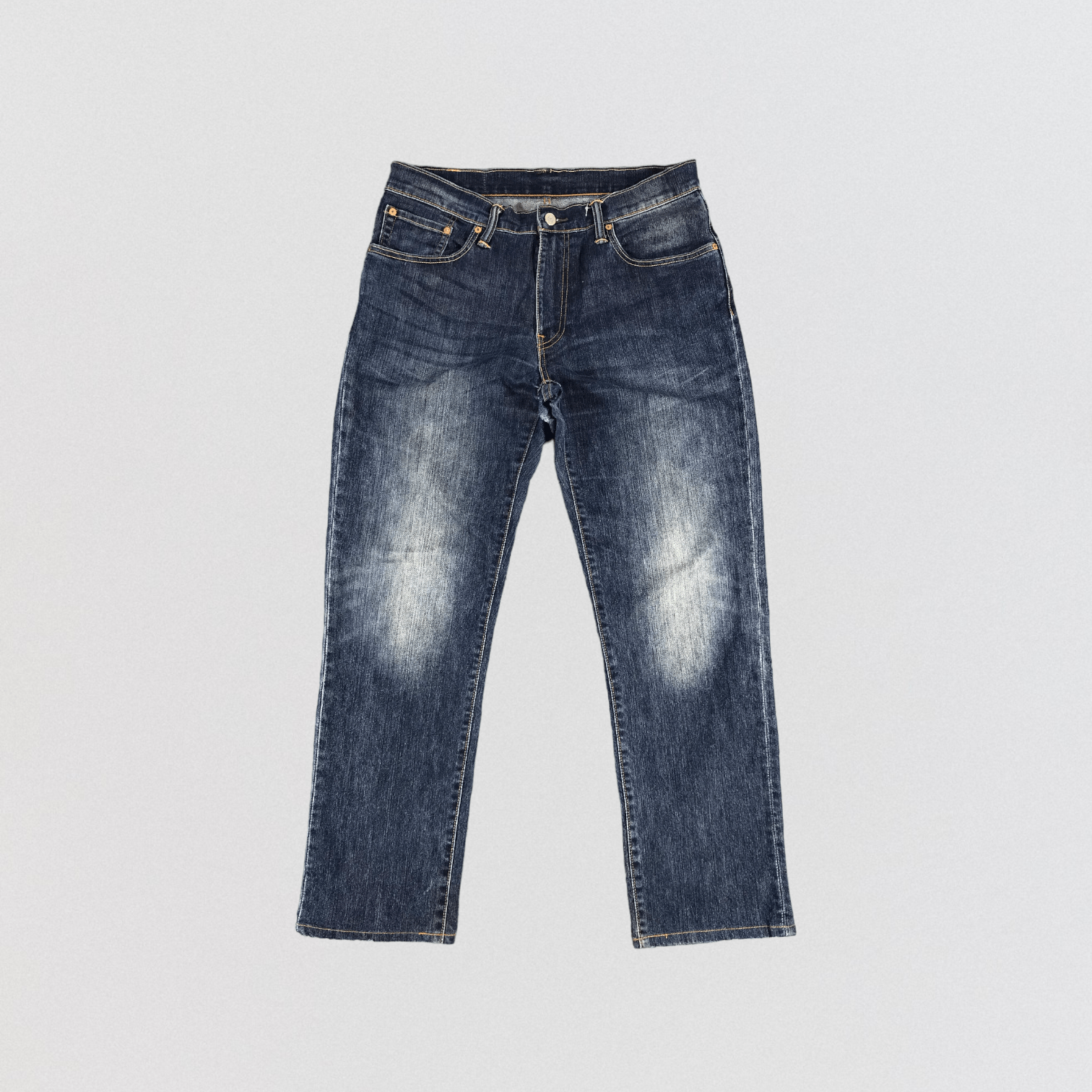 image of Levis 502 Jeans-Jm1446 in Blue, Men's (Size 35)