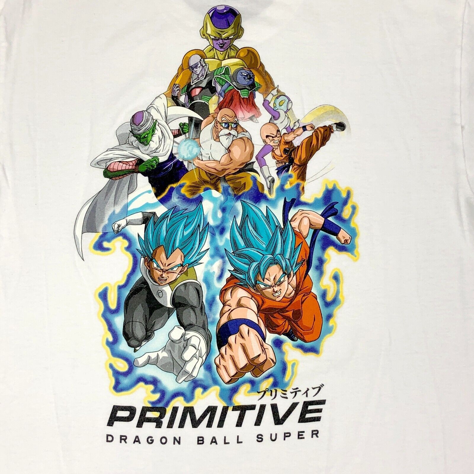 Primitive Primitive Dragon Ball Super Collab Tee T Shirt Large L Slim Size US L / EU 52-54 / 3 - 2 Thumbnail