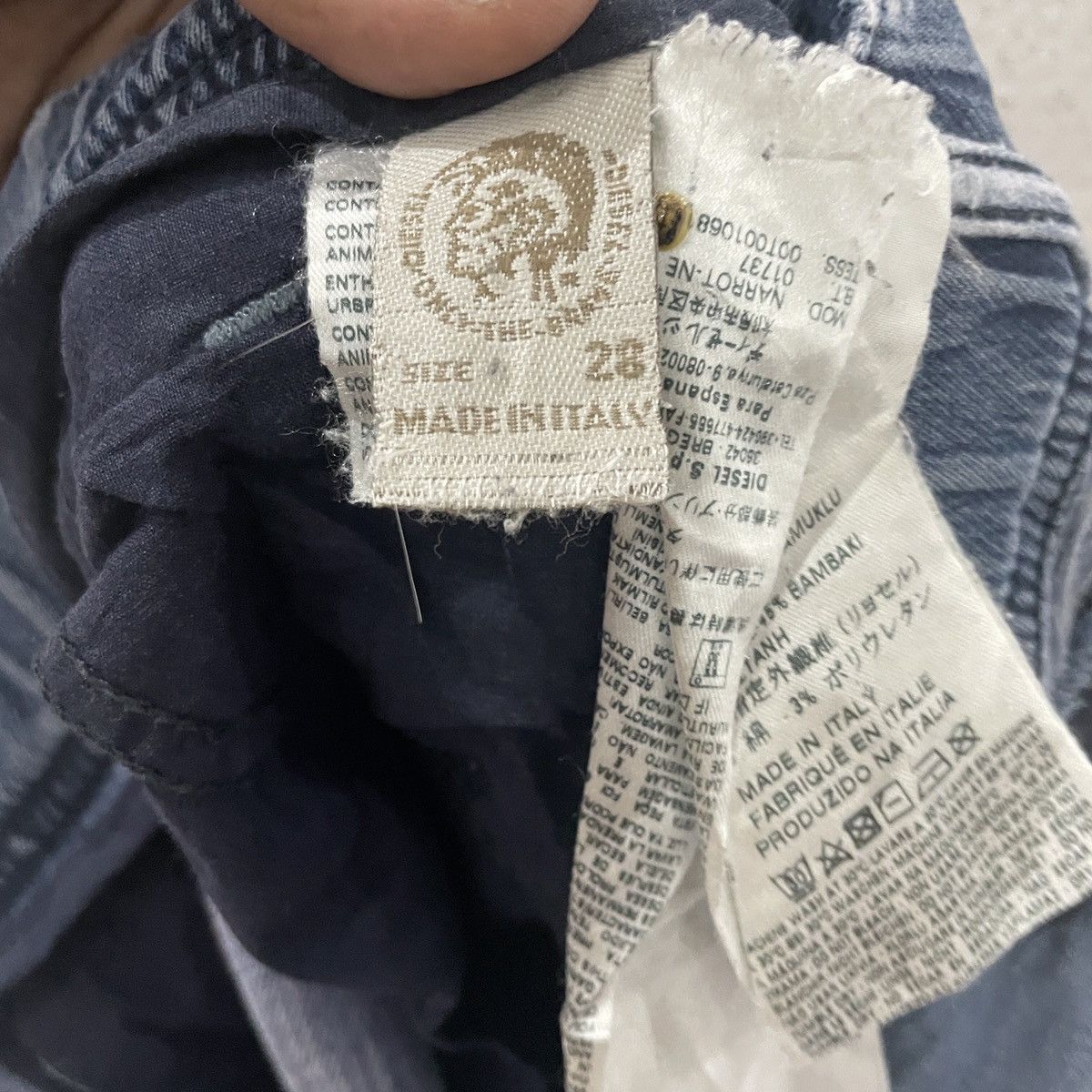 Diesel Vintage Diesel Industry Distressed Denim Size US 32 / EU 48 - 6 Thumbnail
