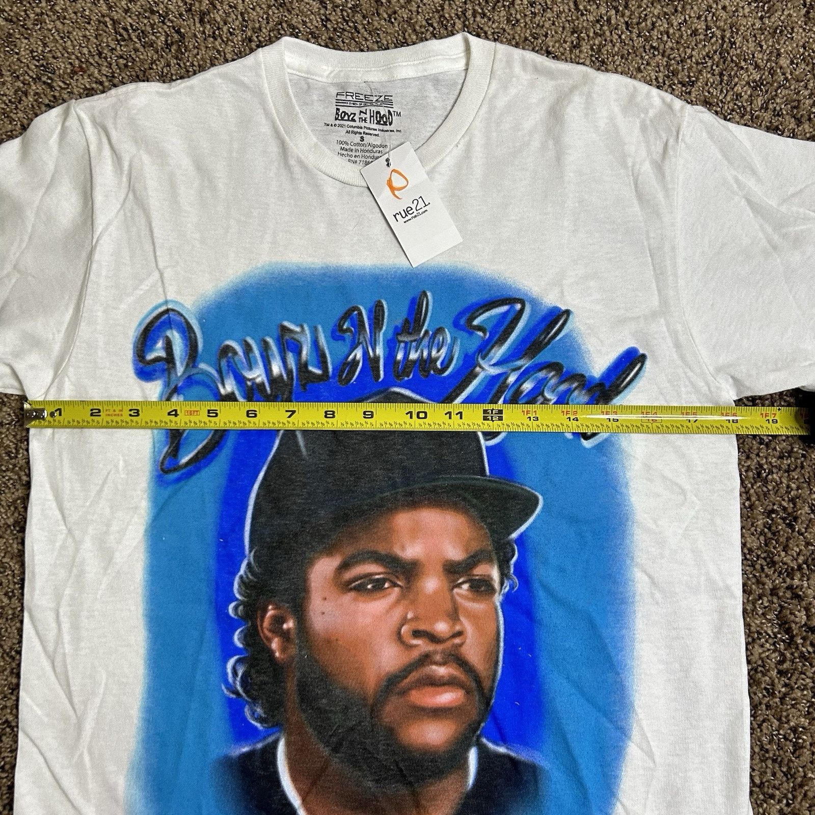 Other Y2K Boyz N' The Hood Ice Cube Spray Paint Graffiti Style Tee Size US S / EU 44-46 / 1 - 7 Thumbnail