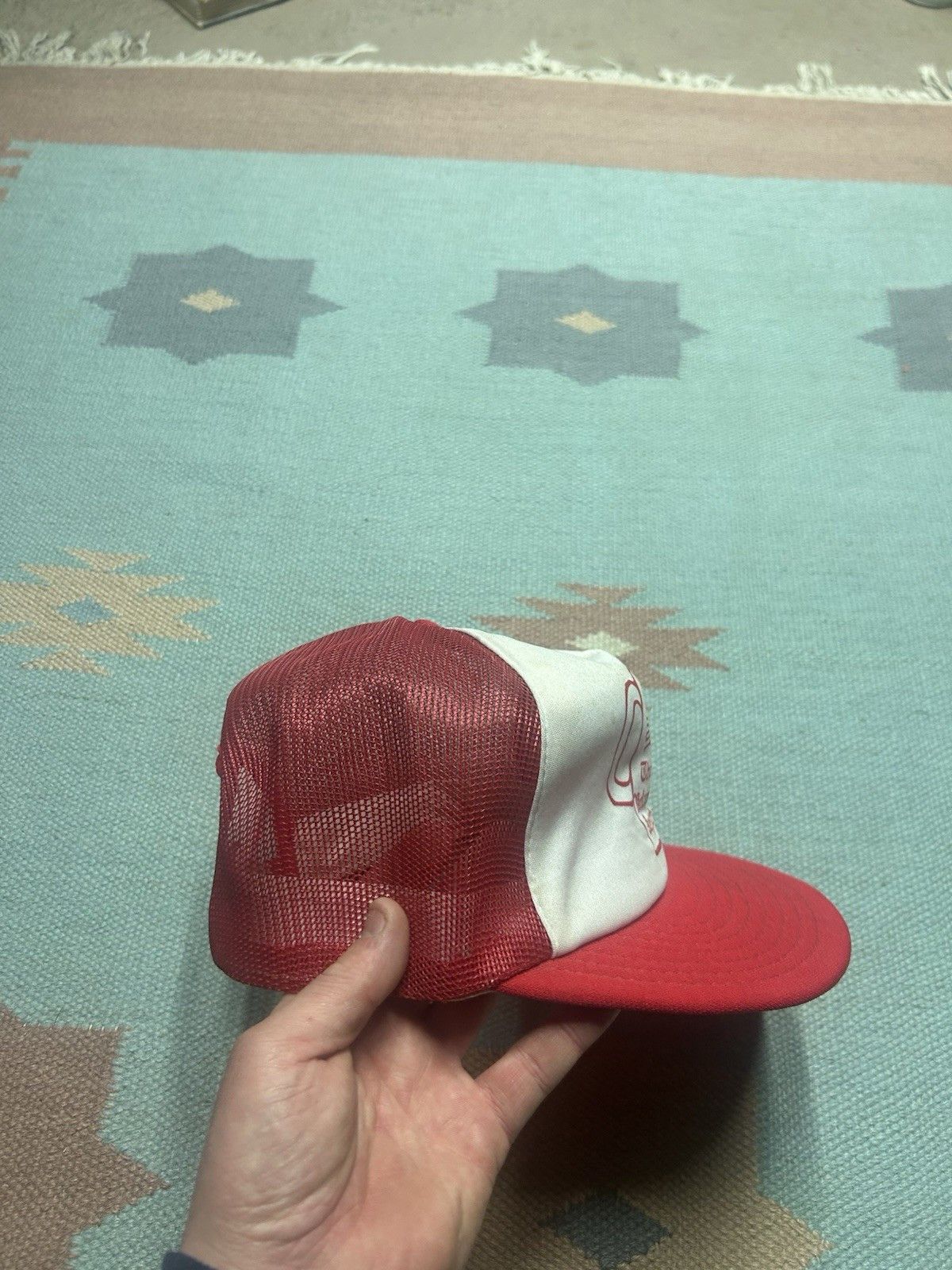 Vintage Vtg trucker hat Thomaston fire department 100th annivers USA Size ONE SIZE - 10 Thumbnail