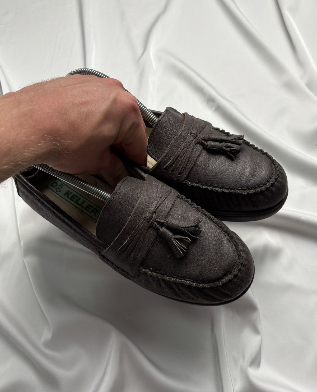 Vintage Dr Keller vintage tassel loafers Size US 7 / EU 40 - 2 Thumbnail