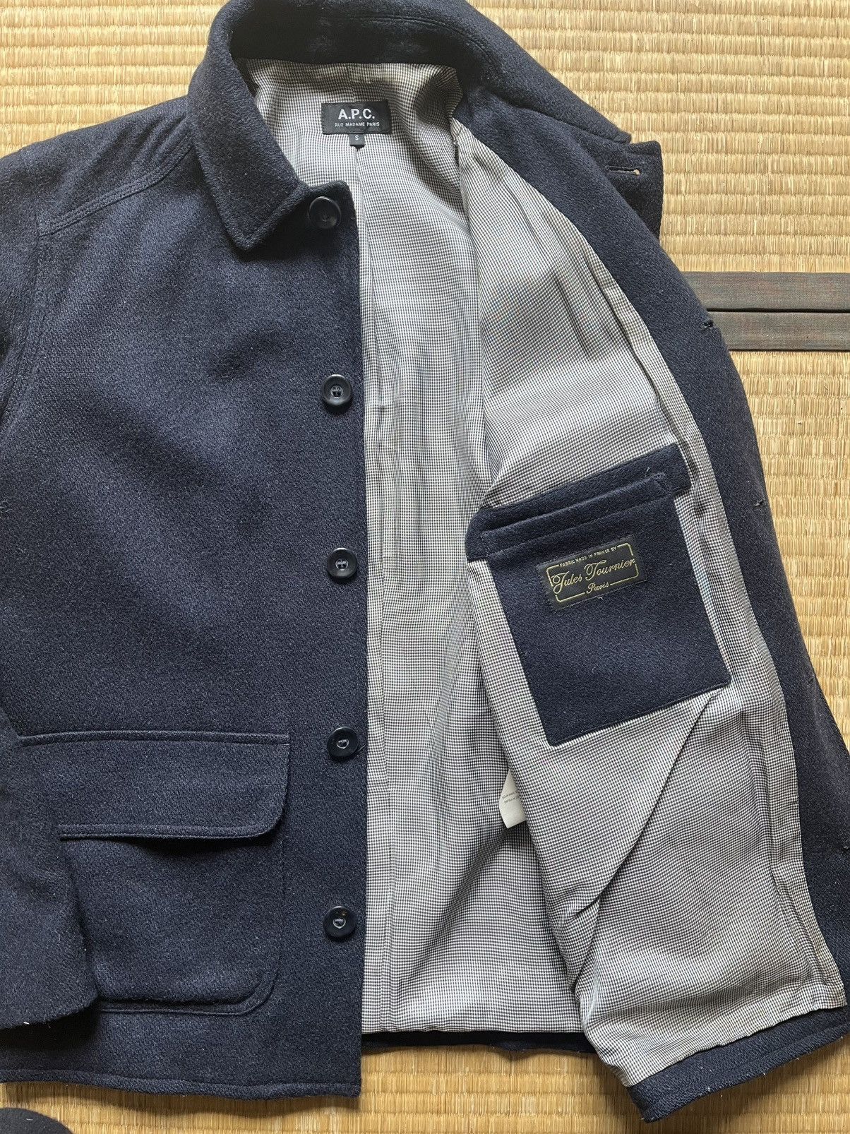 Wool jacket (lined by Tournier)