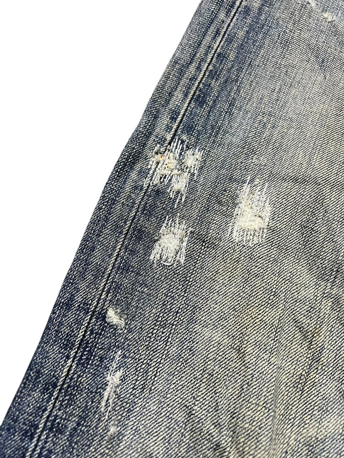 Levi's 💥Baggy💥Vintage Levi’s 510 Redlook Distressed Mud Wash Jean Size US 31 - 8 Thumbnail