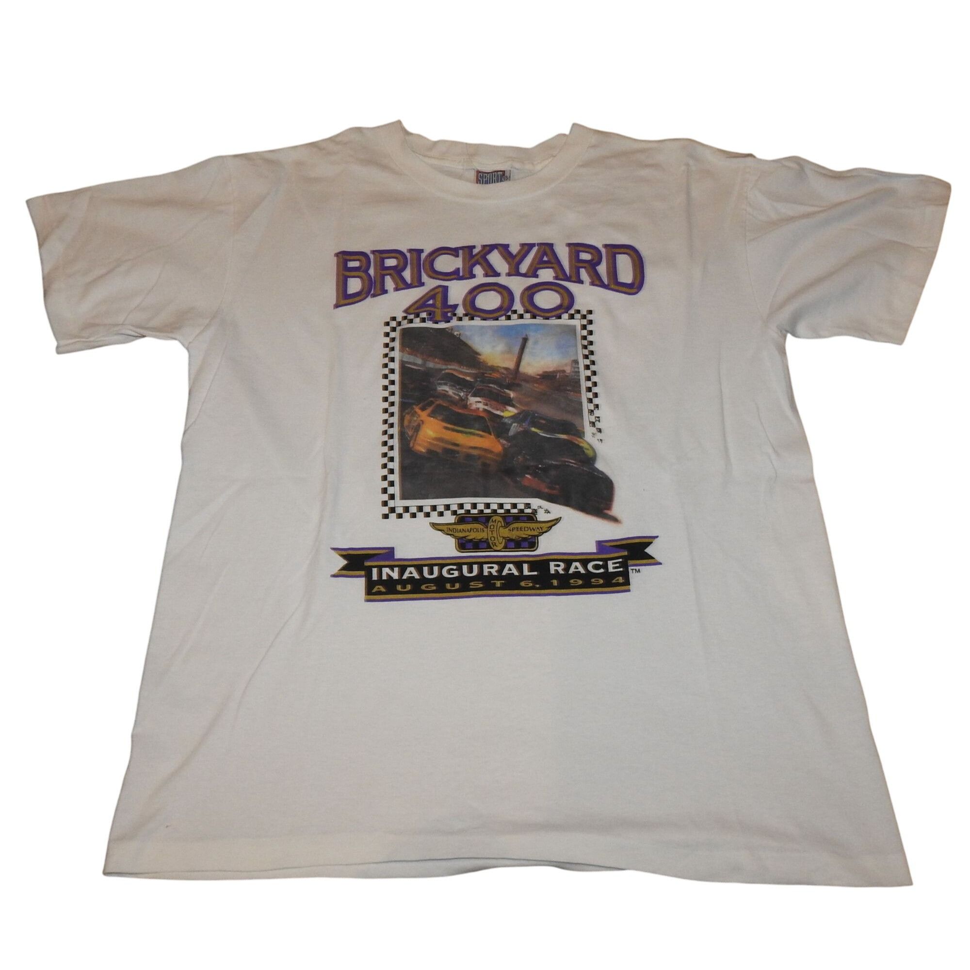 NASCAR Vintage NASCAR Brickyard 400 Inaugural Race August 6, 1994 T Size US XL / EU 56 / 4 - 1 Thumbnail