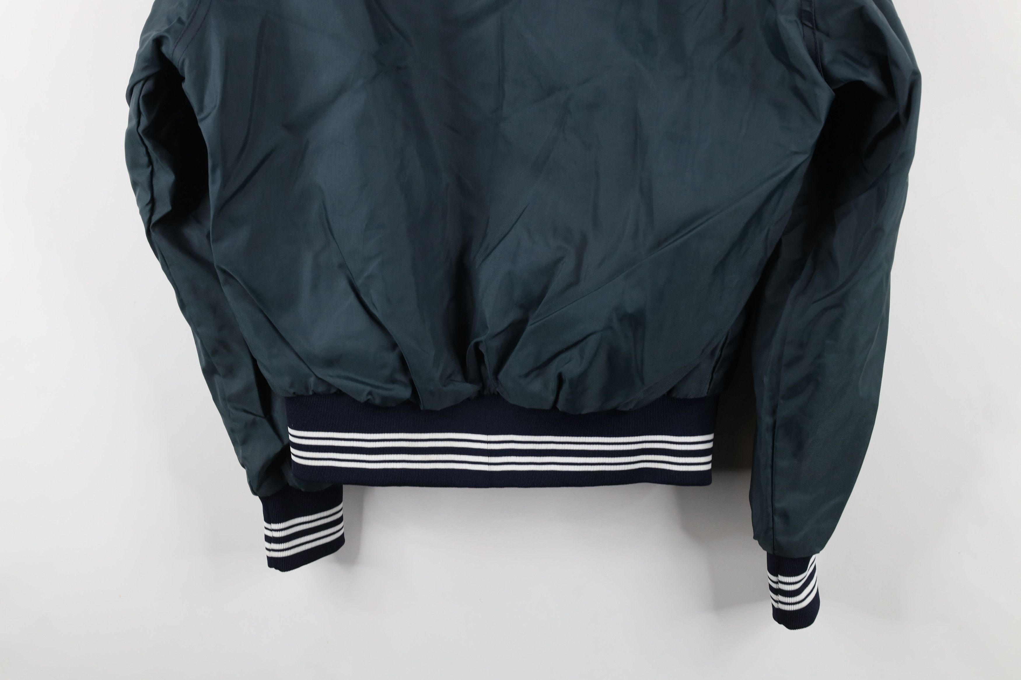 Vintage Vintage 80s 90s Bartlett Nuclear Satin Bomber Jacket USA Size US M / EU 48-50 / 2 - 13 Thumbnail
