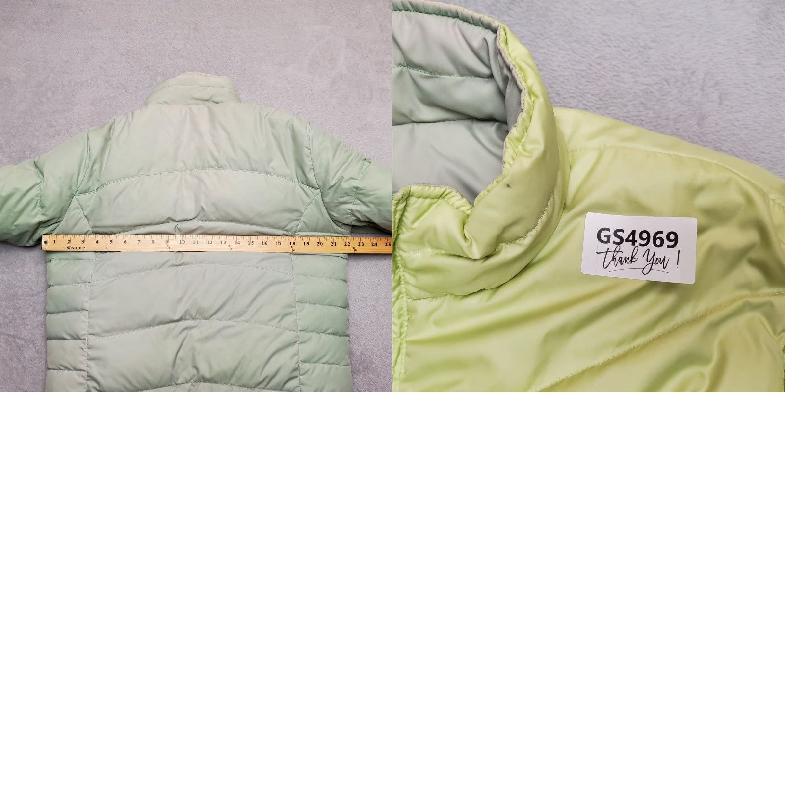 Vintage LL BEAN Down Jacket Womens Large Green Puffer Reversible Outdoors Ski Snowboard Jacket Womens L Green Puffer Reversible Down Jacket LL BEAN Size L / US 10 / IT 46 - 9 Thumbnail