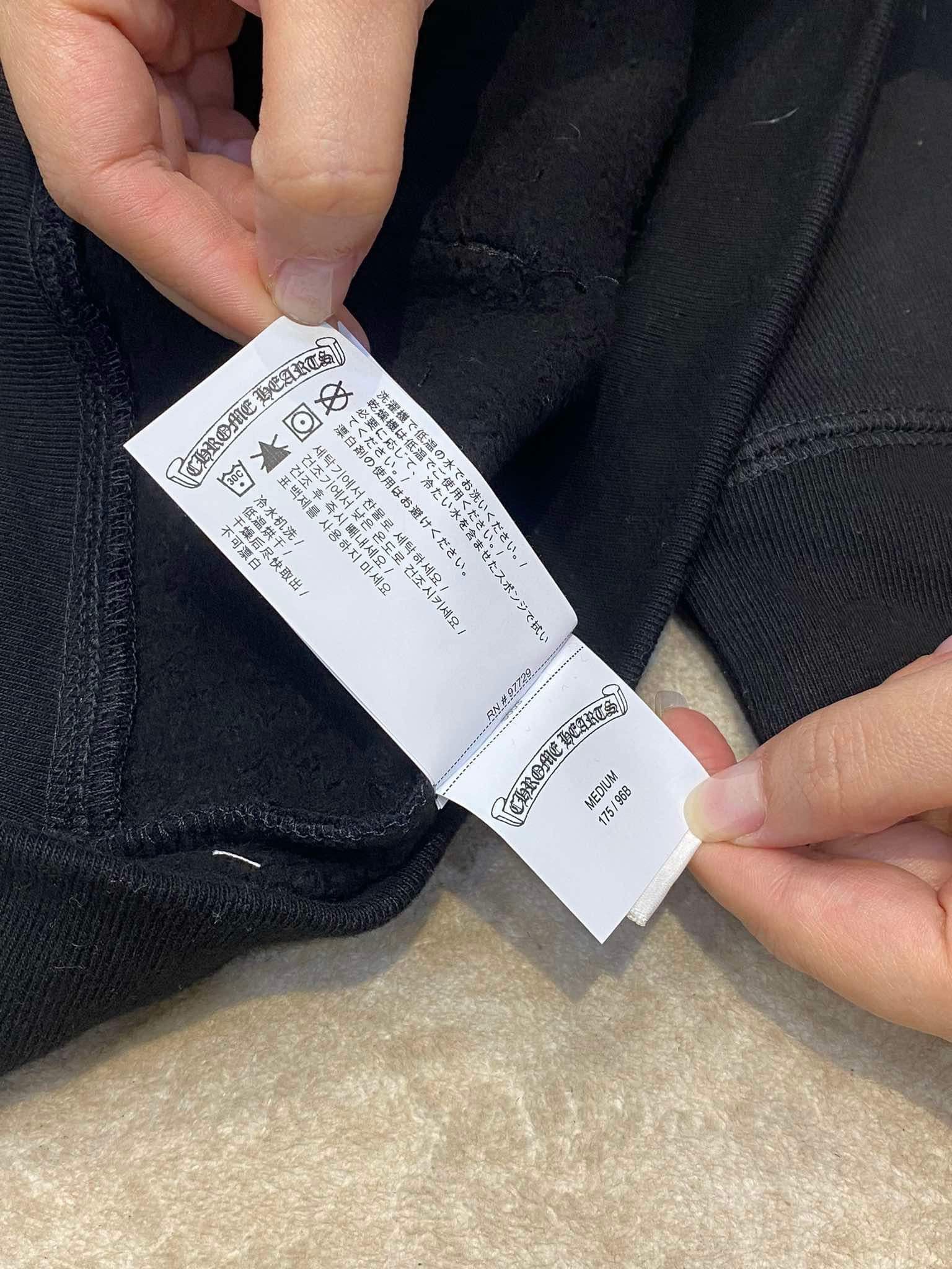 Chrome Hearts CHROME HEARTS Triple Cross Embroidery 1/2 Zip Sweater BLACK Size US M / EU 48-50 / 2 - 9 Thumbnail