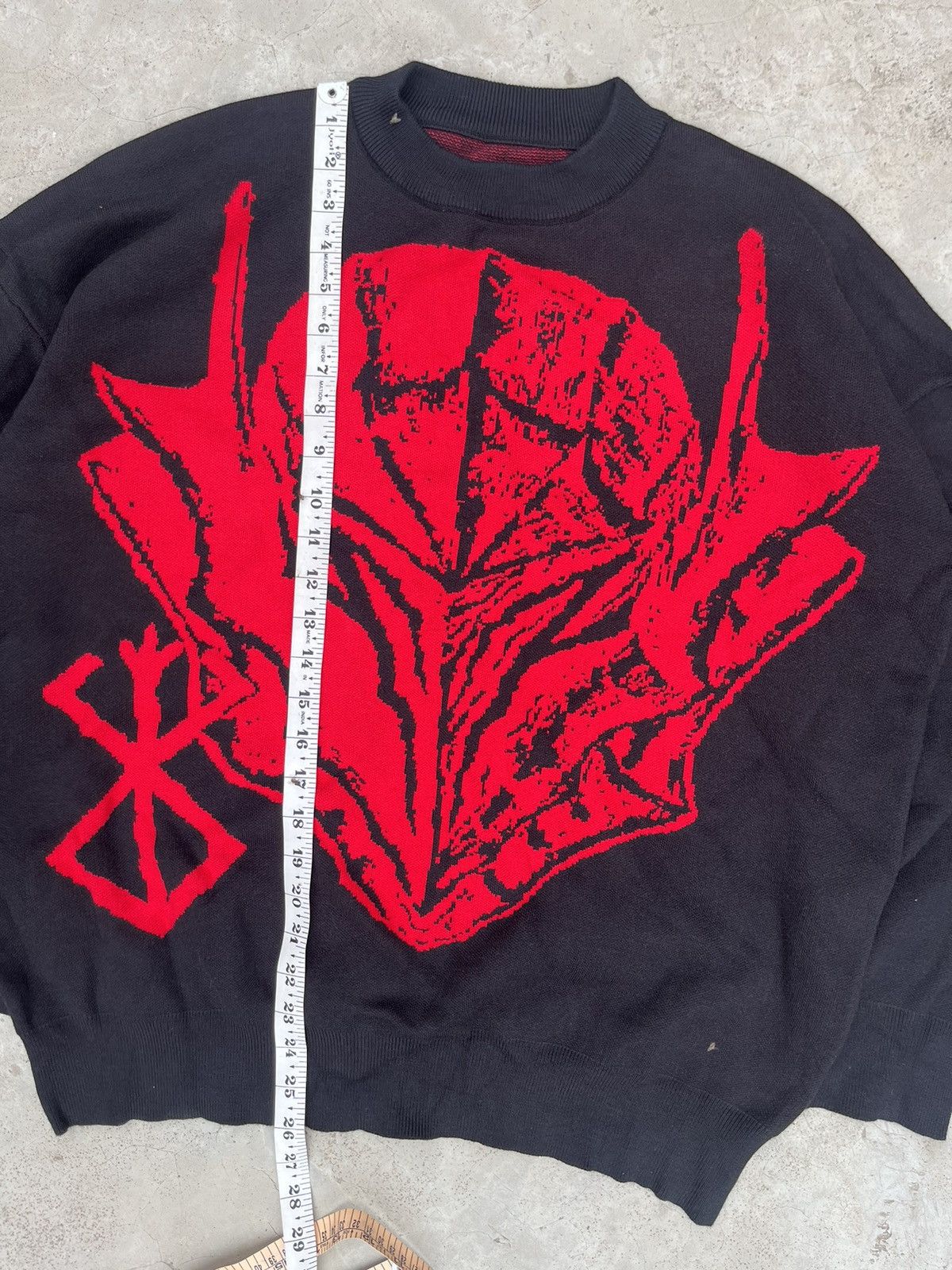Japanese Brand × Vintage BERSERK KNITTED 👹 Size US M / EU 48-50 / 2 - 3 Thumbnail