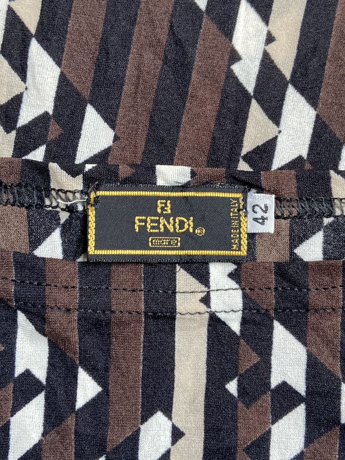 Fendi FENDI Motive Midi Dress Size S / US 4 / IT 40 - 12 Thumbnail