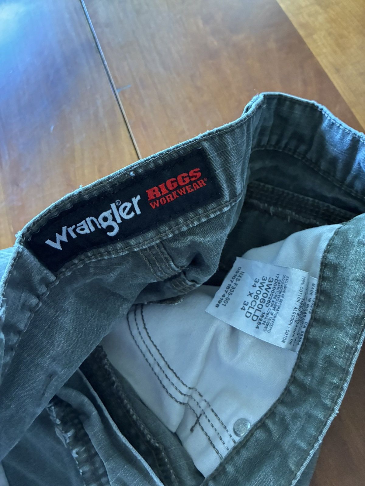 Wrangler Vintage fade Wrangler Riggs double knee pants Size US 32 / EU 48 - 6 Thumbnail