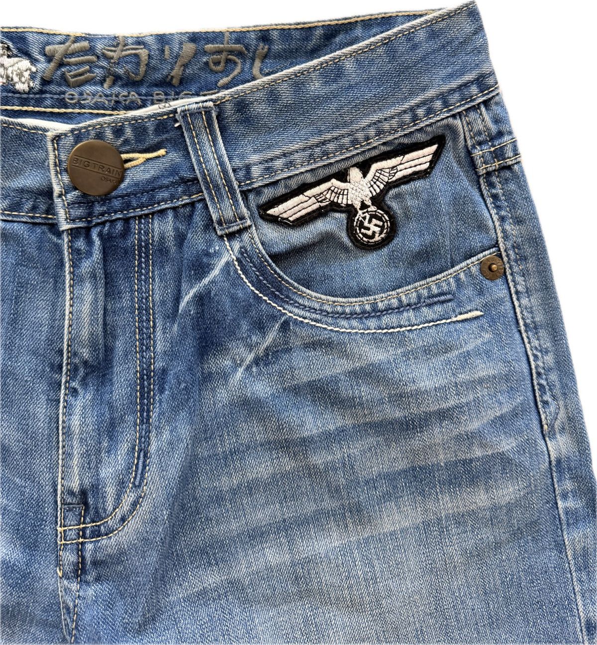 Japanese Brand Vintage Big Train Jorts Size US 30 / EU 46 - 2 Thumbnail