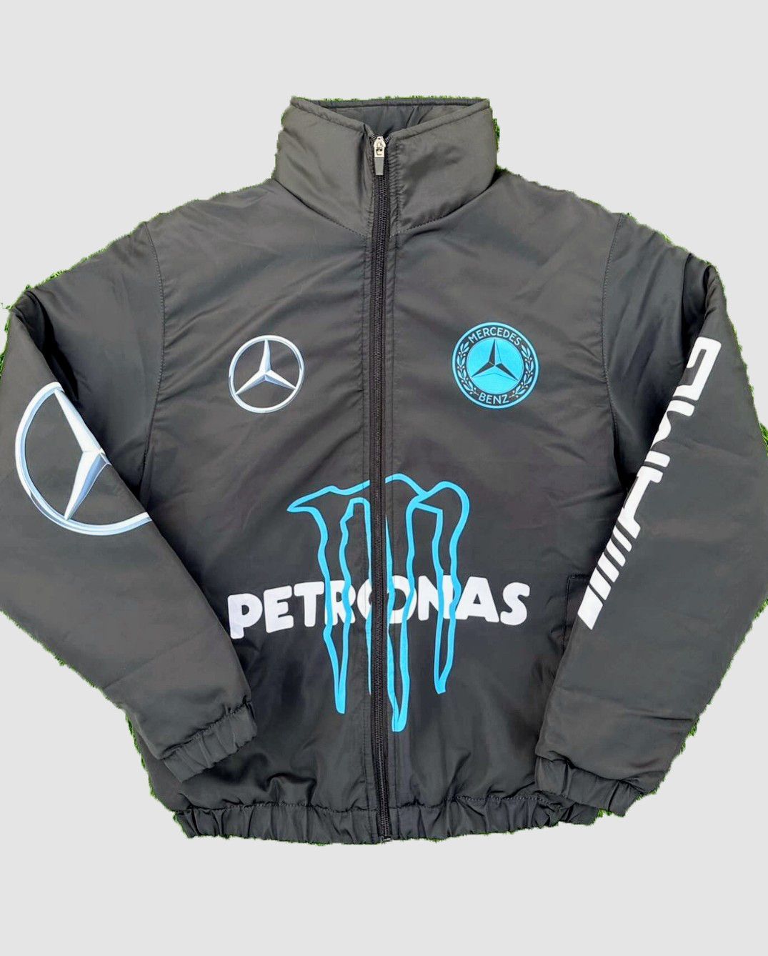 Mercedes-Benz MERCEDES AMG X MONSTER 🔥 F1 Unisex Adults Racing Jacket Size US M / EU 48-50 / 2 - 1 Thumbnail