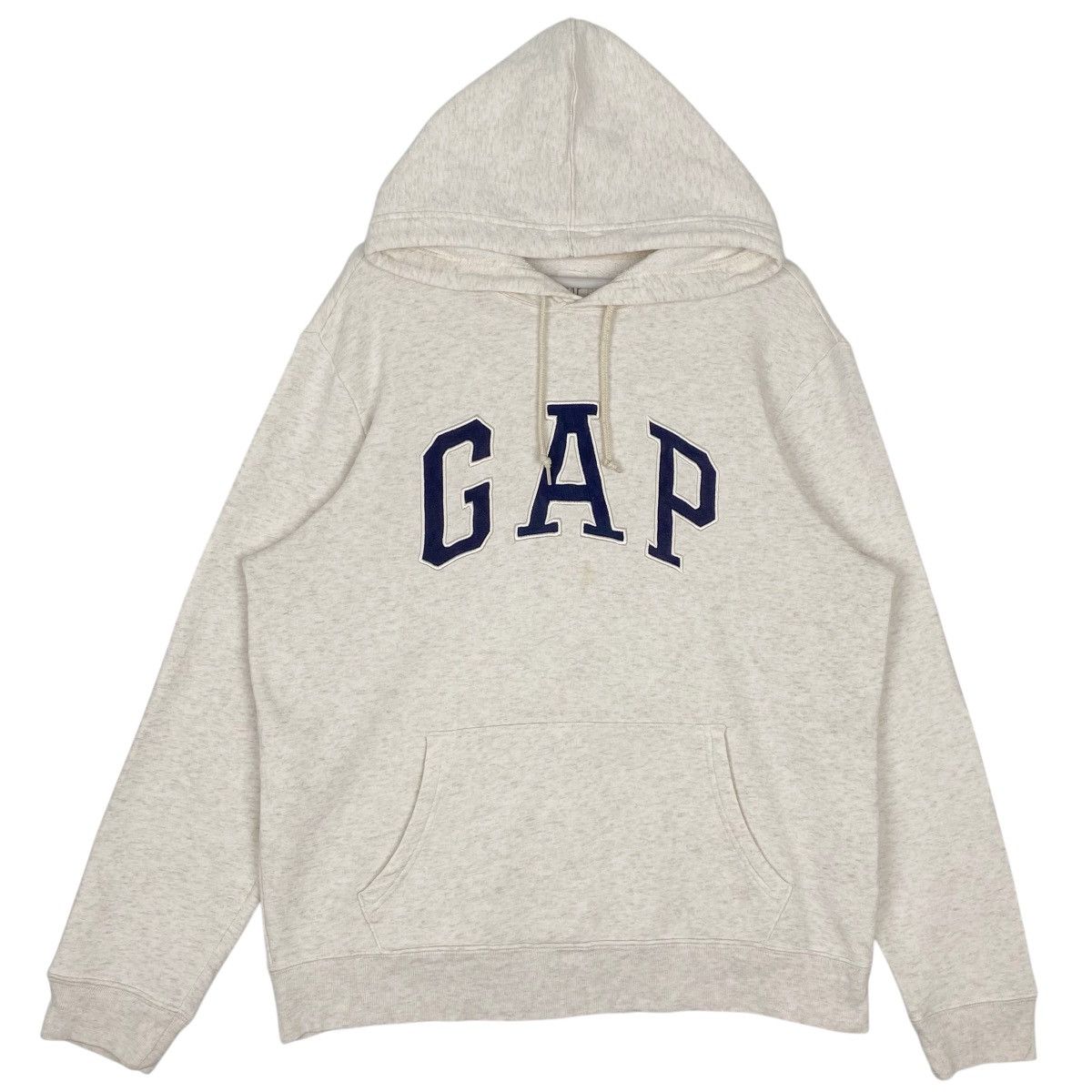 Other Vintage GAP Hoodie Full Zip Big Logo Embroidered Gray Size US M / EU 48-50 / 2 - 1 Thumbnail