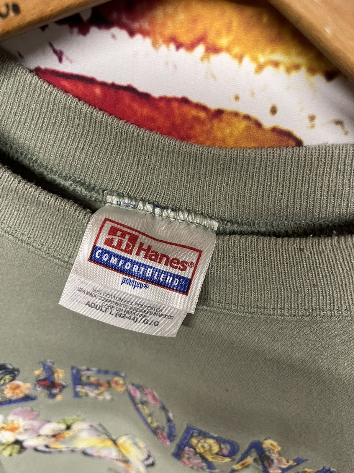 Vintage Vintage Nature Sweatshirt Butterfly California 90s Large Size L / US 10 / IT 46 - 2 Thumbnail