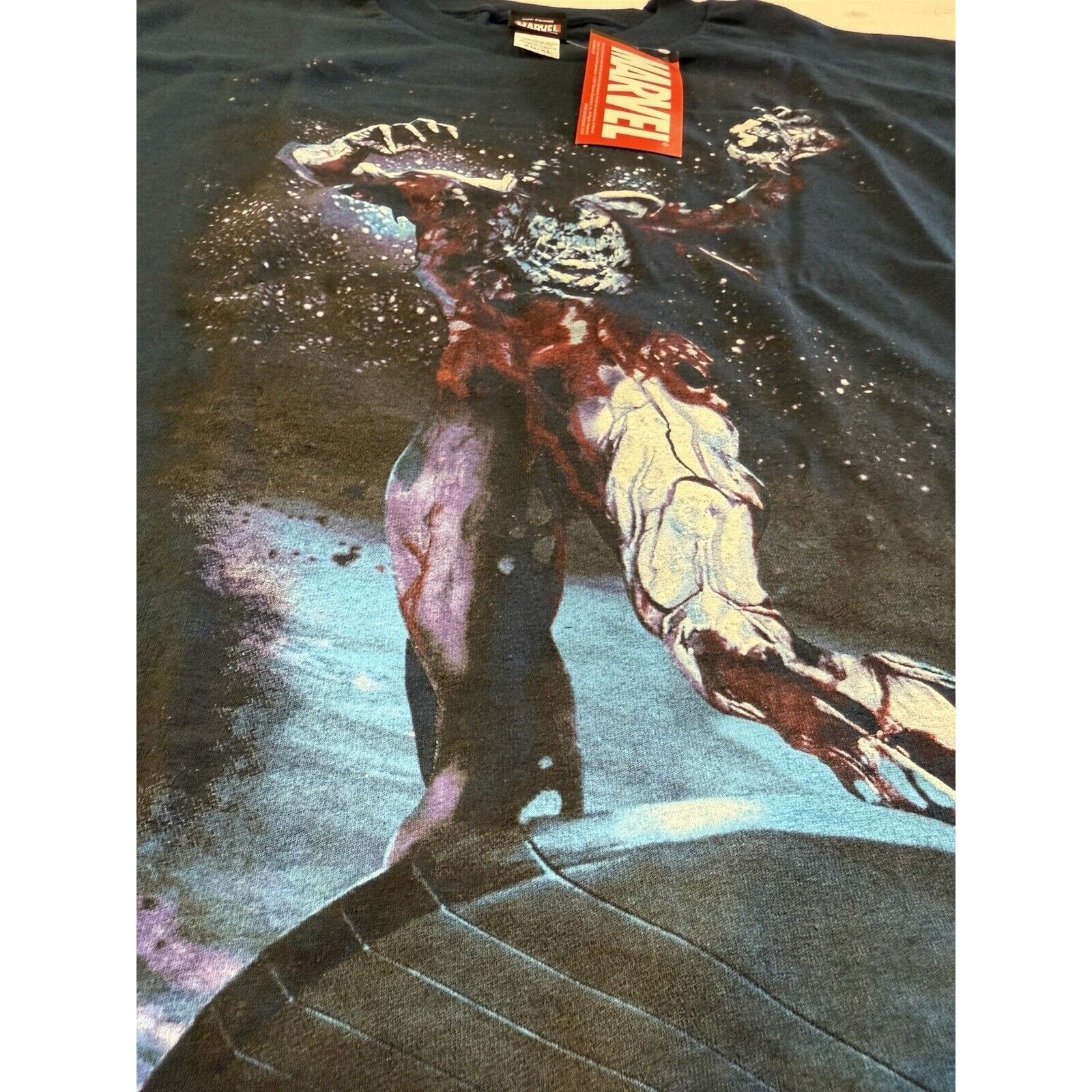 Marvel Comics 2007 Marvel Mad Engine Silver Surfer w Tags Zombie Shirt XL Size US XL / EU 56 / 4 - 9 Thumbnail