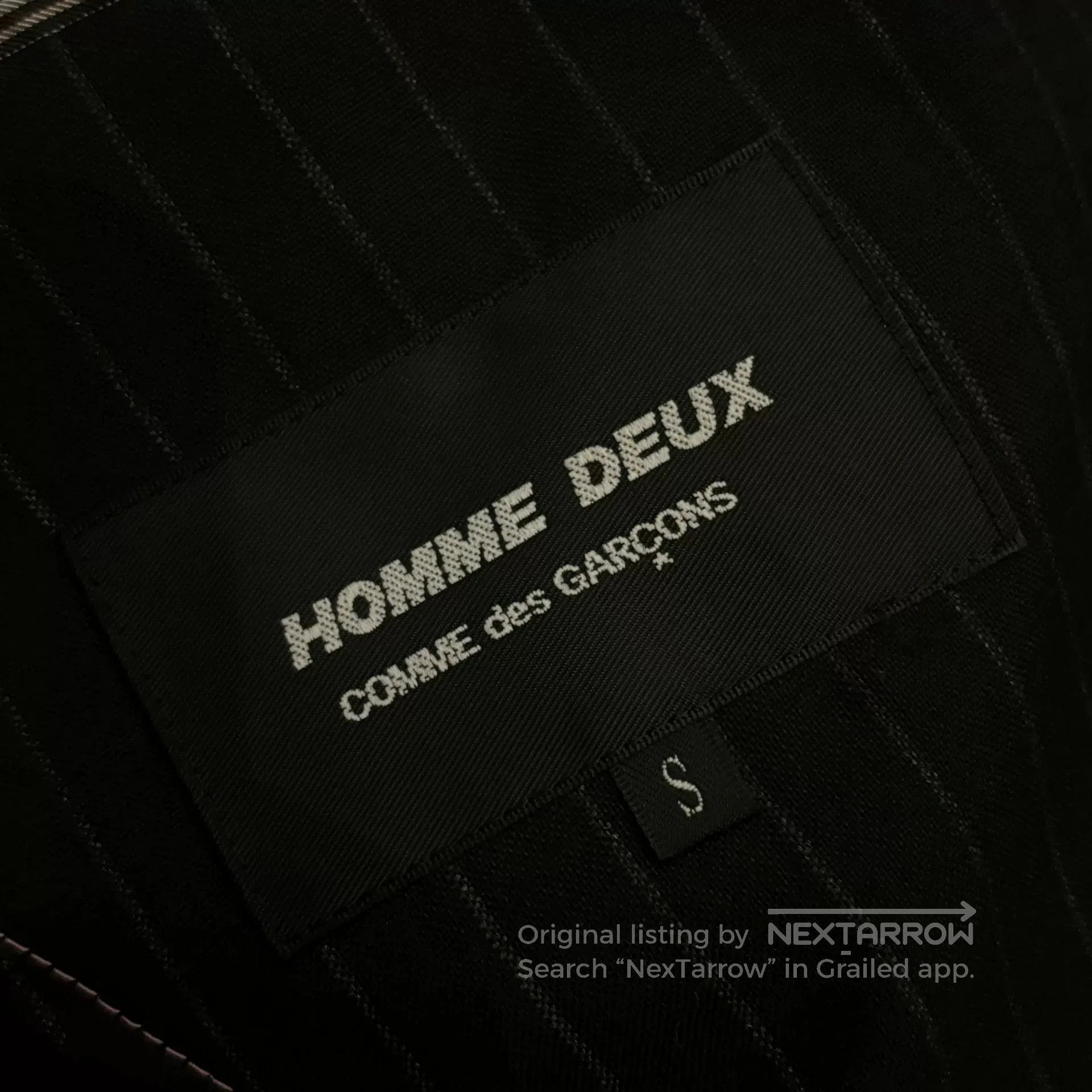 Comme des Garcons Homme Deux comme des garcons spring summer suit. Size US S / EU 44-46 / 1 - 8 Thumbnail