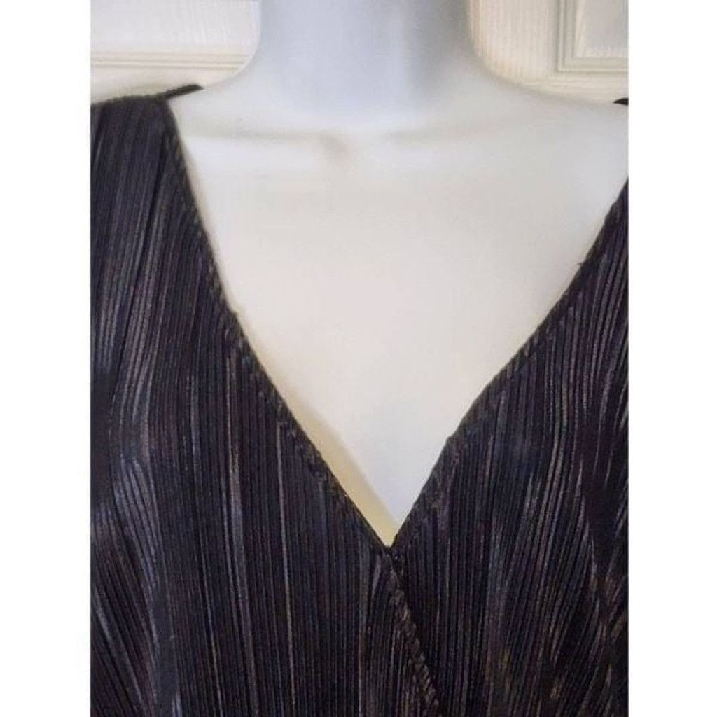 Other Cato Black Blouse Size L / US 10 / IT 46 - 3 Thumbnail