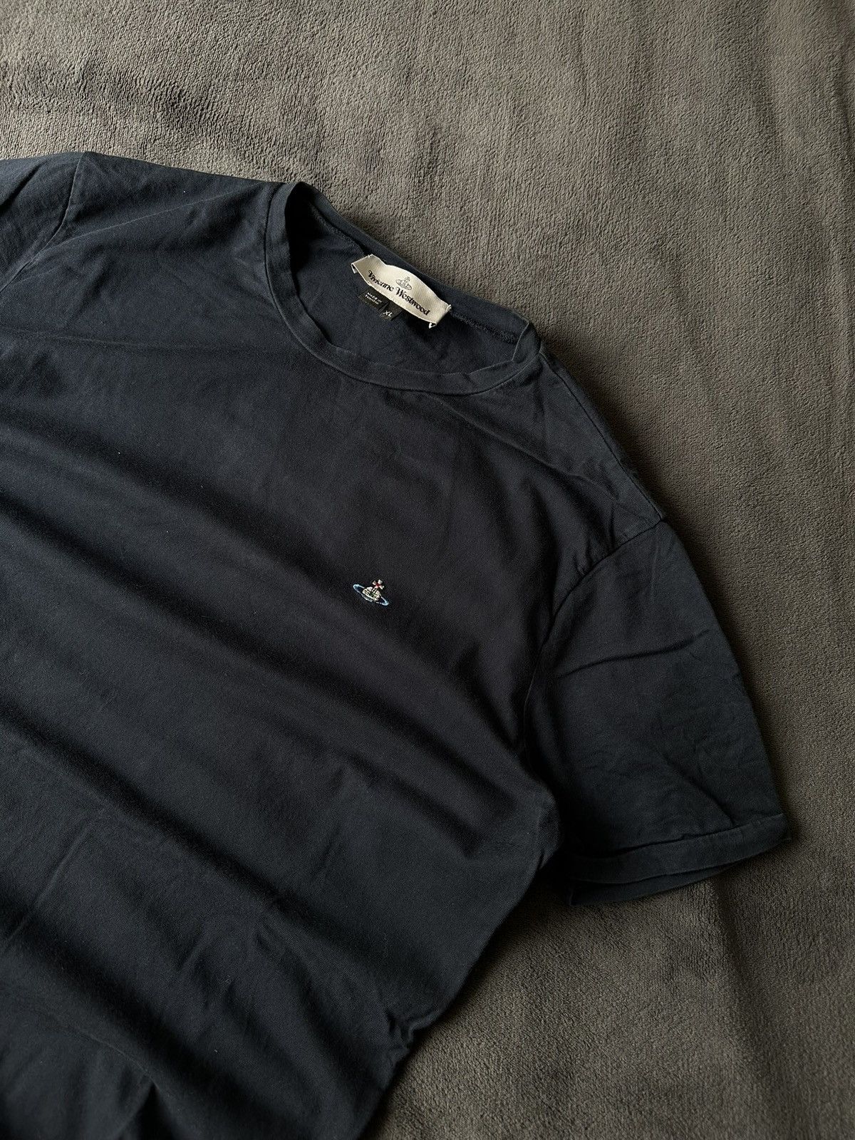 Vivienne Westwood Vivienne Westwood Tee Logo Dark Blue Size US XL / EU 56 / 4 - 4 Thumbnail