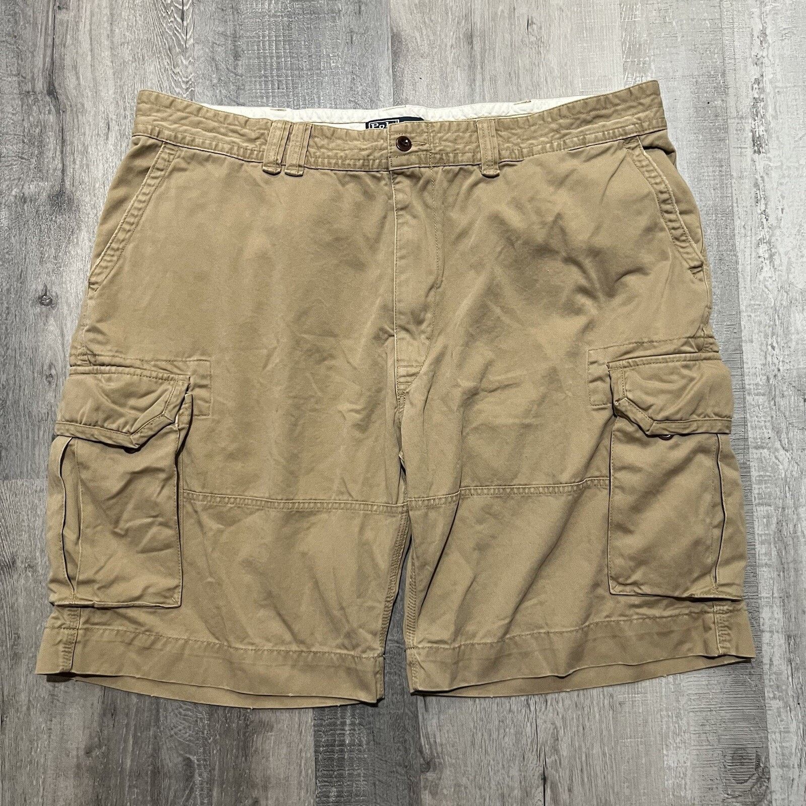 Polo Ralph Lauren Polo Ralph Lauren Cargo Shorts Khaki Casual Vintage Size US 34 / EU 50 - 1 Thumbnail