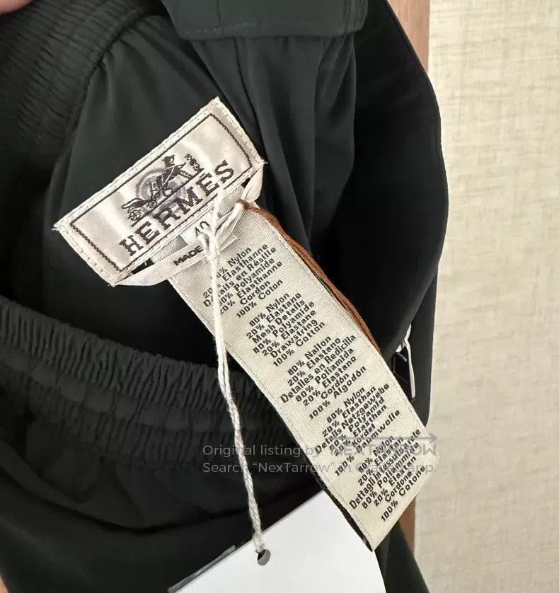 Hermes Hermes Men's Drawstring Casual Pants Size US 40 / EU 56 - 6 Thumbnail