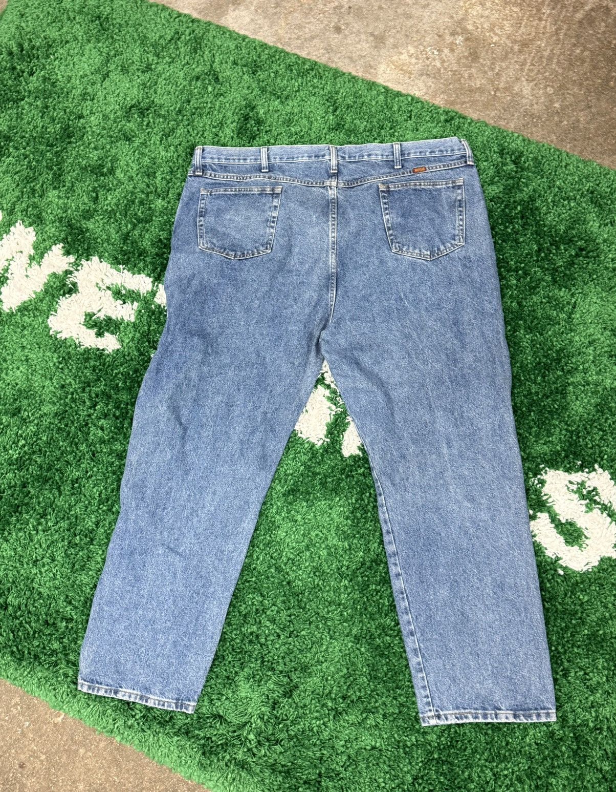 Rustler Vintage Rustler 5 Pocket Heavy Denim Jeans Sz. 48 x 30 Size US 44 / EU 60 - 1 Thumbnail