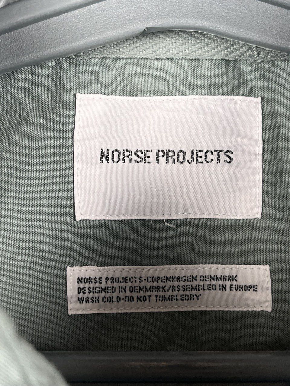 Norse Projects Norce Project Linen Mint Casual Long Sleeve Shirts Size US M / EU 48-50 / 2 - 3 Thumbnail