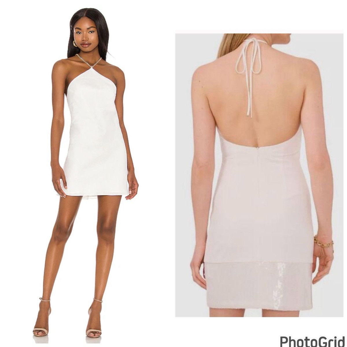 Other 1. State Mini Halter Dress with Sequin Hem Size S / US 4 / IT 40 - 10 Thumbnail