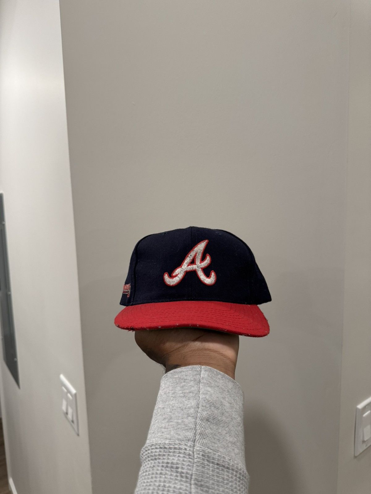 Vintage Vintage Atlanta hawks block head snapback Size ONE SIZE - 1 Thumbnail
