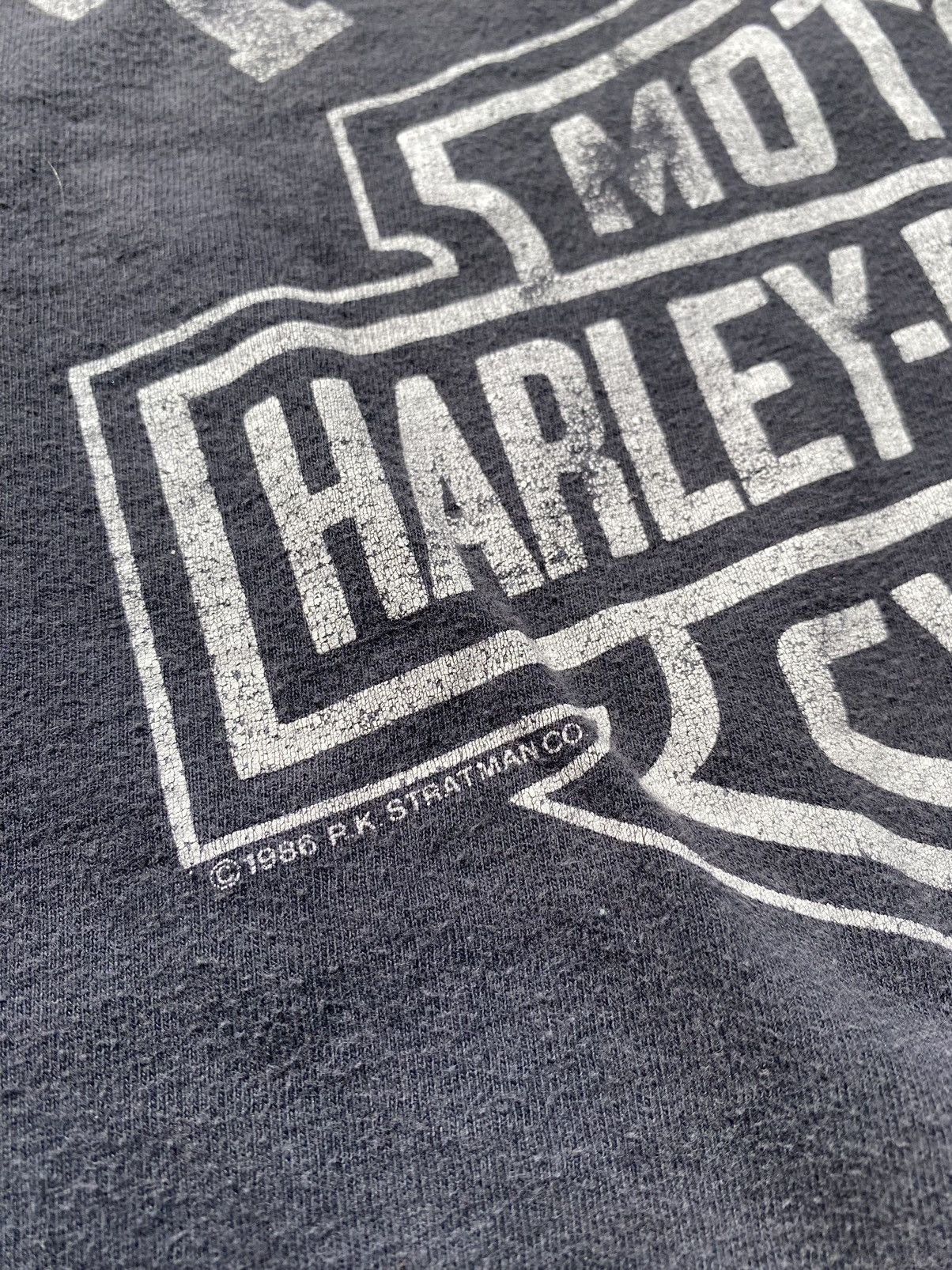 Harley Davidson × Vintage VINTAGE Harley-Davidson T-Shirt Size US M / EU 48-50 / 2 - 7 Thumbnail