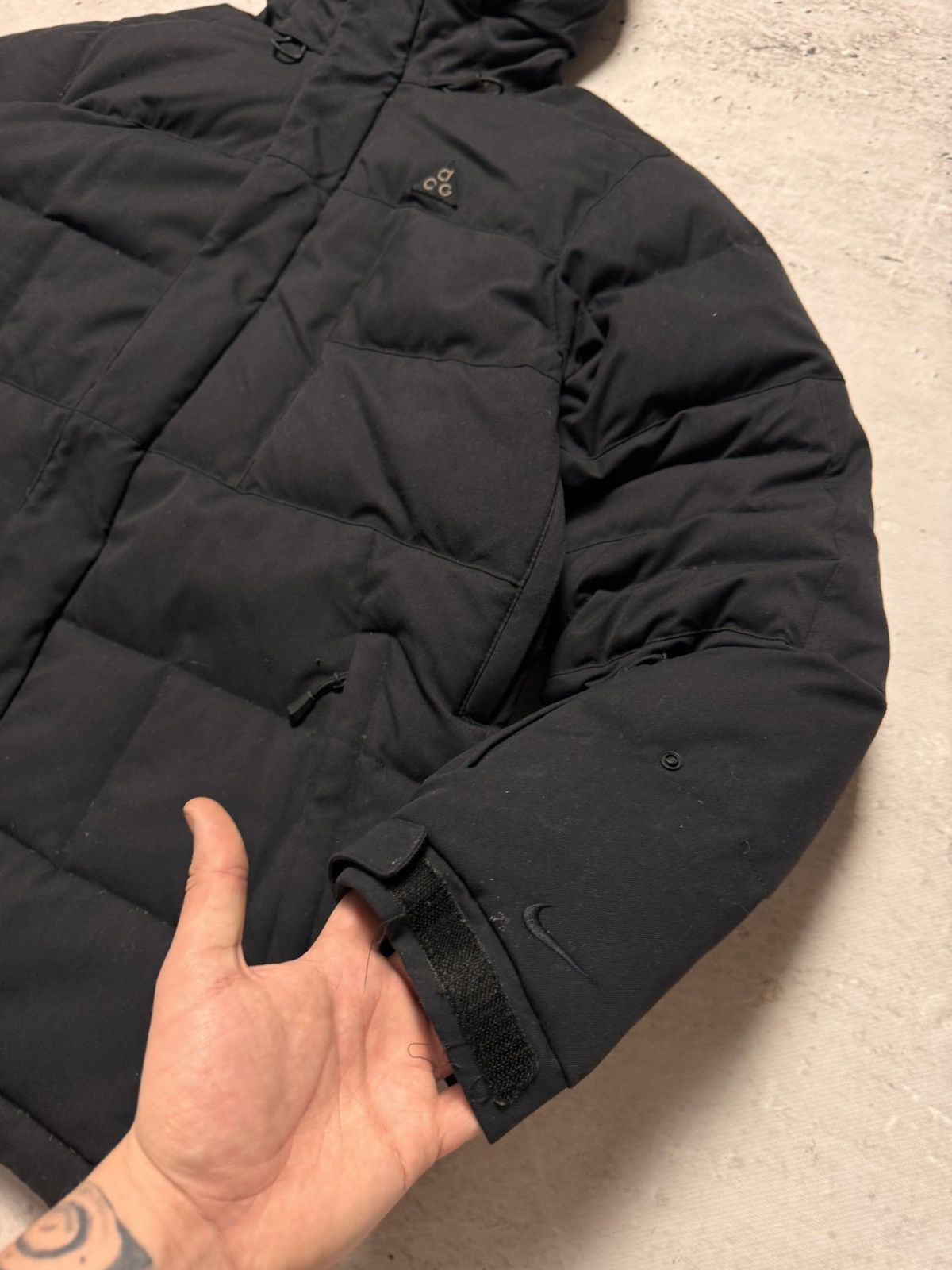 Nike × Nike ACG NIKE ACG PUFFER DOWN BASIC LOGO OVERSIZE NYLON JACKET Size US M / EU 48-50 / 2 - 3 Thumbnail