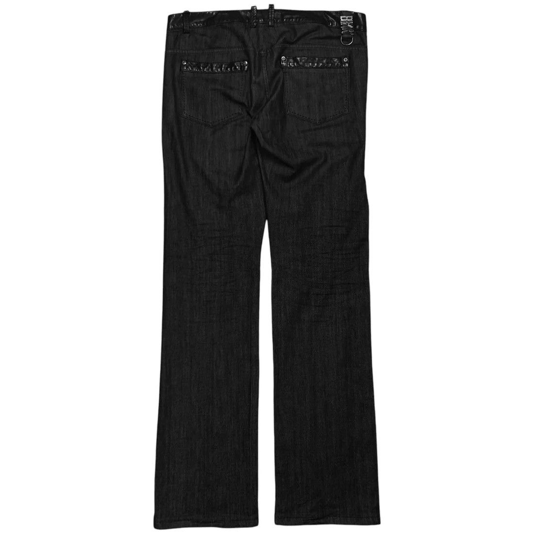 Dirk Bikkembergs Dirk Bikkembergs Leather Waist Jeans Size US 38 / EU 54 - 3 Thumbnail