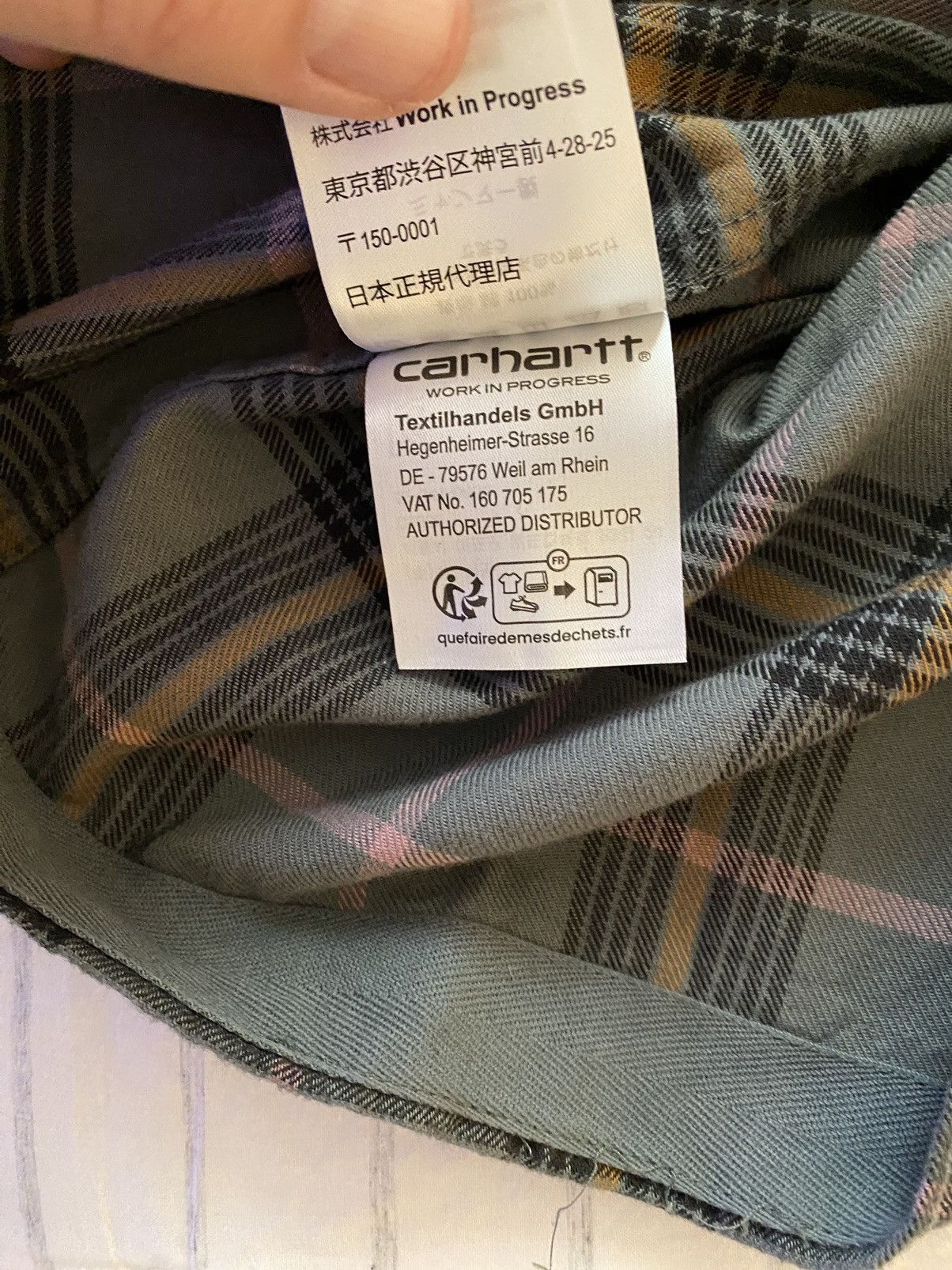 Carhartt Wip Carhartt WIP L/S Hadley Shirt XL Size US XL / EU 56 / 4 - 12 Thumbnail