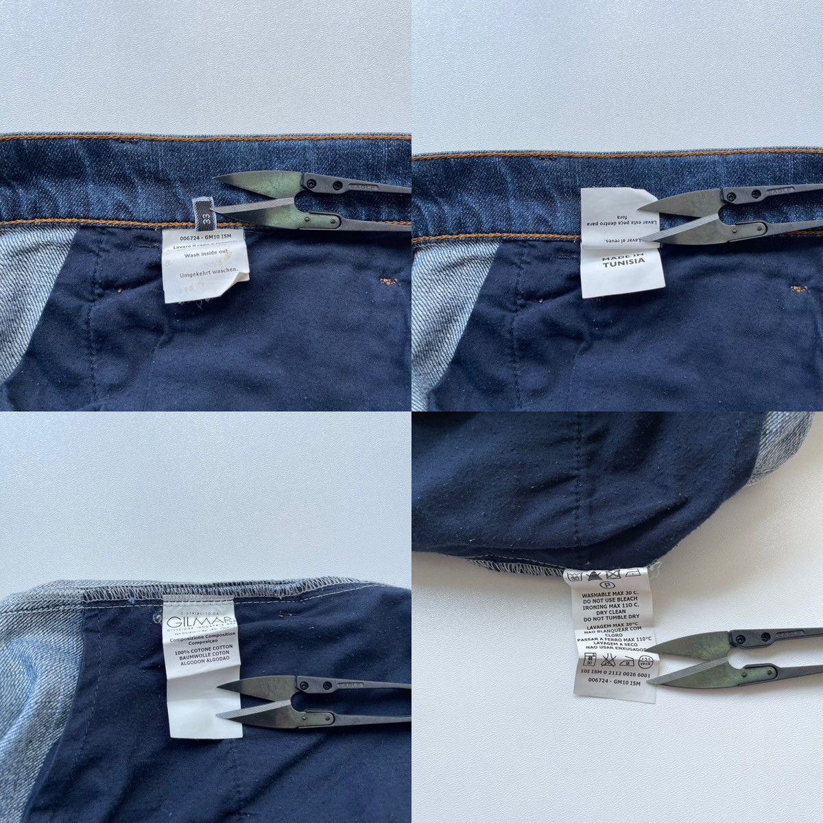 Iceberg Iceberg Ice Distressed Cotton Denim Vintage Jeans Washed Size US 33 - 12 Thumbnail