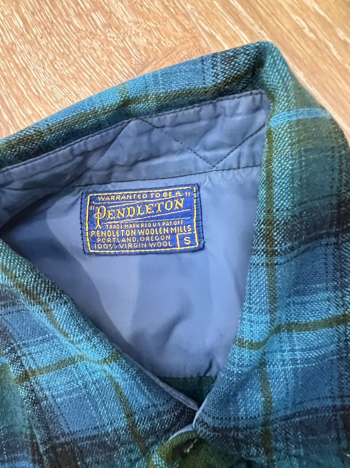 Pendleton Vintage pendleton plaid pattern wool flannel short sleeve Size US S / EU 44-46 / 1 - 3 Thumbnail