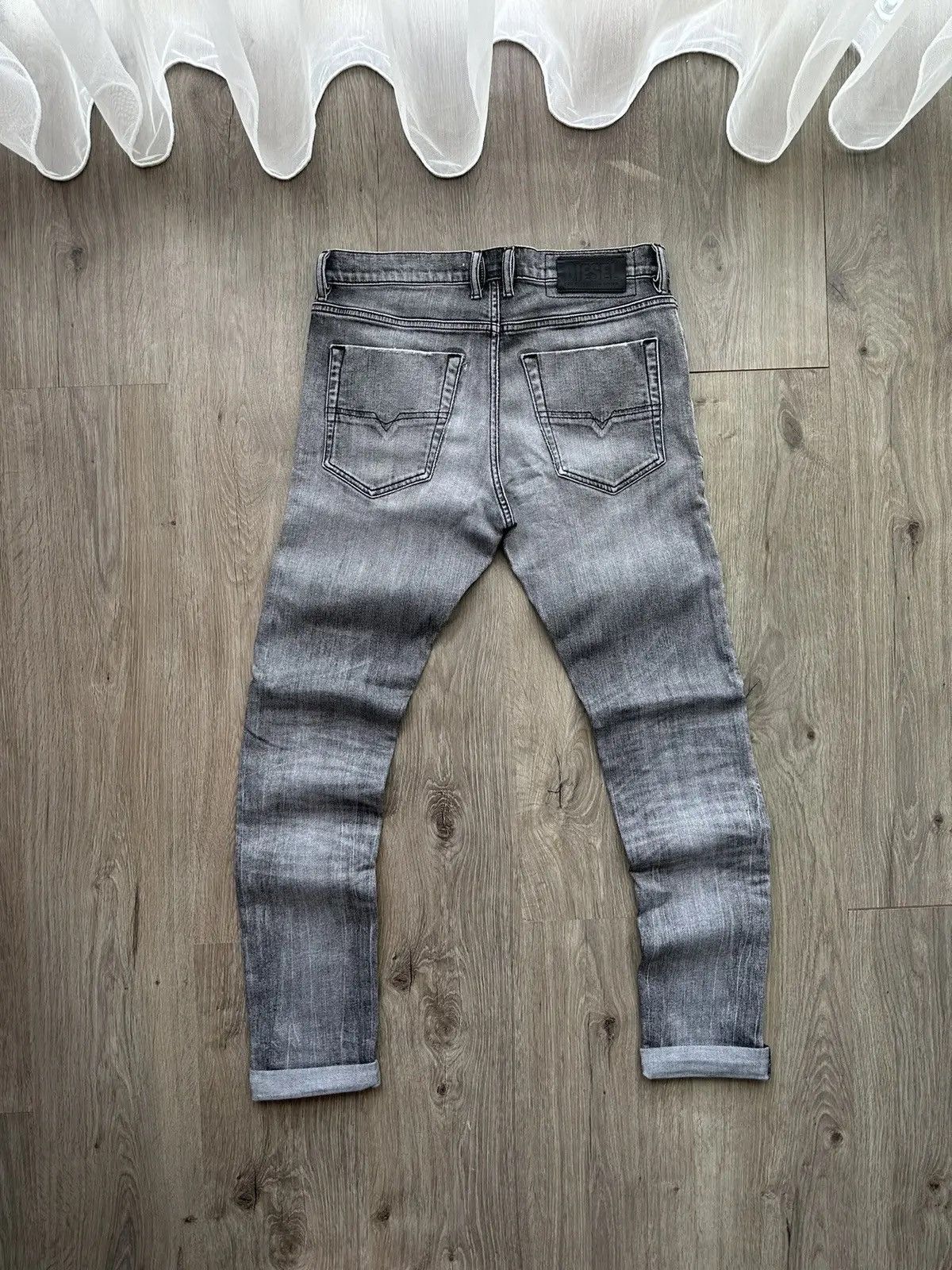 Diesel × Vintage Vintage Diesel Gray Denim Tepphar Pants Size US 31 - 11 Thumbnail