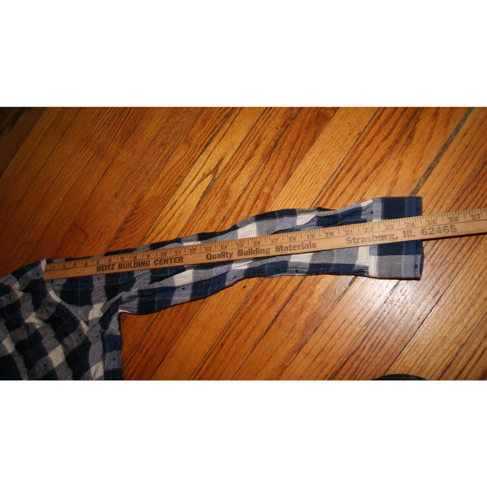 Frye Frye Shirt Men L Blue Buffalo Plaid Jacquard Flannel Size US L / EU 52-54 / 3 - 7 Thumbnail