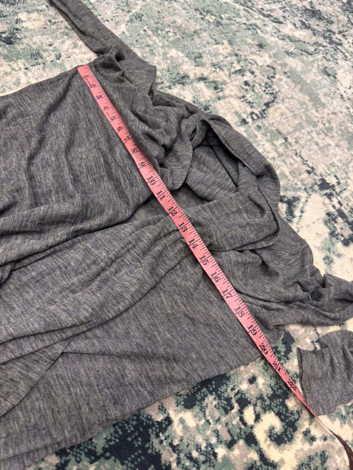 Acne Studios ACNE STUDIOS BECHA DRAPY AW13 GREY MELANGE CARDIGAN Size M / US 6-8 / IT 42-44 - 10 Thumbnail