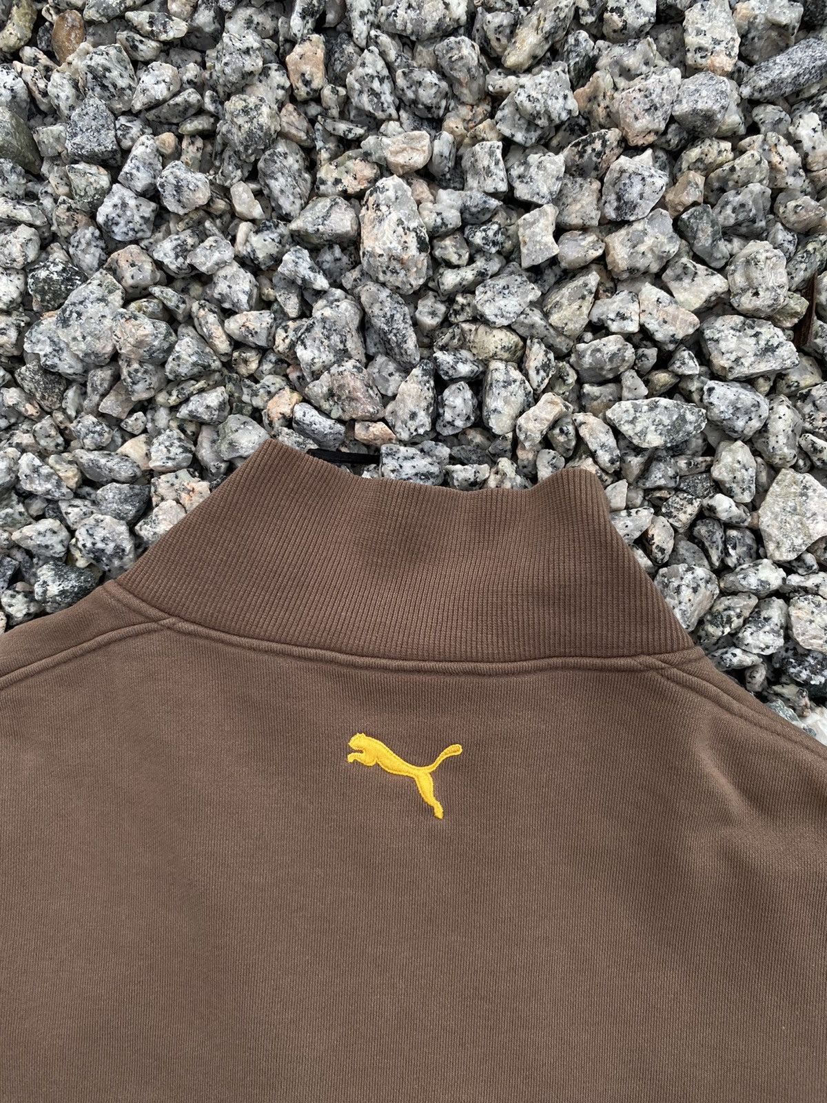 Puma Vintage Puma Full Zipper Sweater Distressed Size US L / EU 52-54 / 3 - 9 Thumbnail