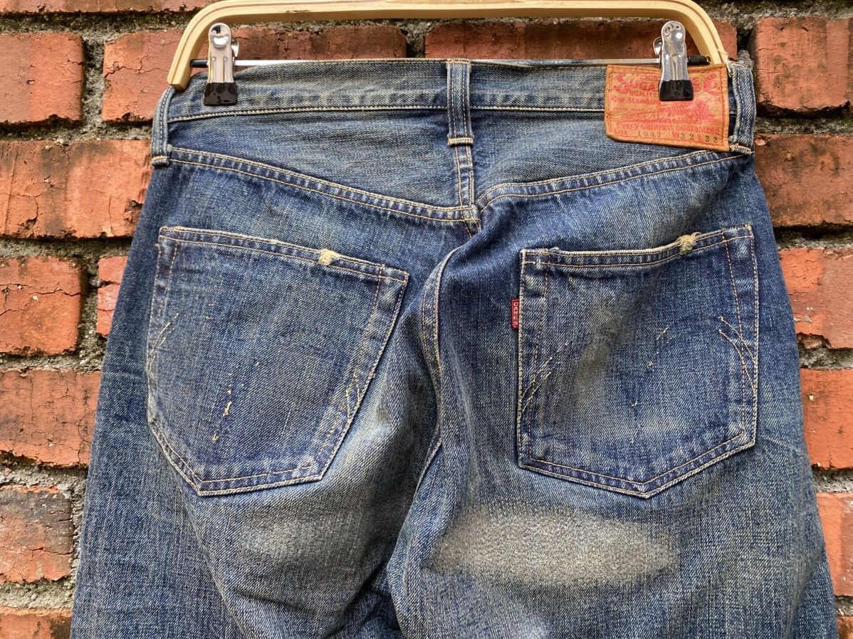 Sugar Cane W31x30 redline sugarcane distressed design denime Size US 31 - 3 Thumbnail