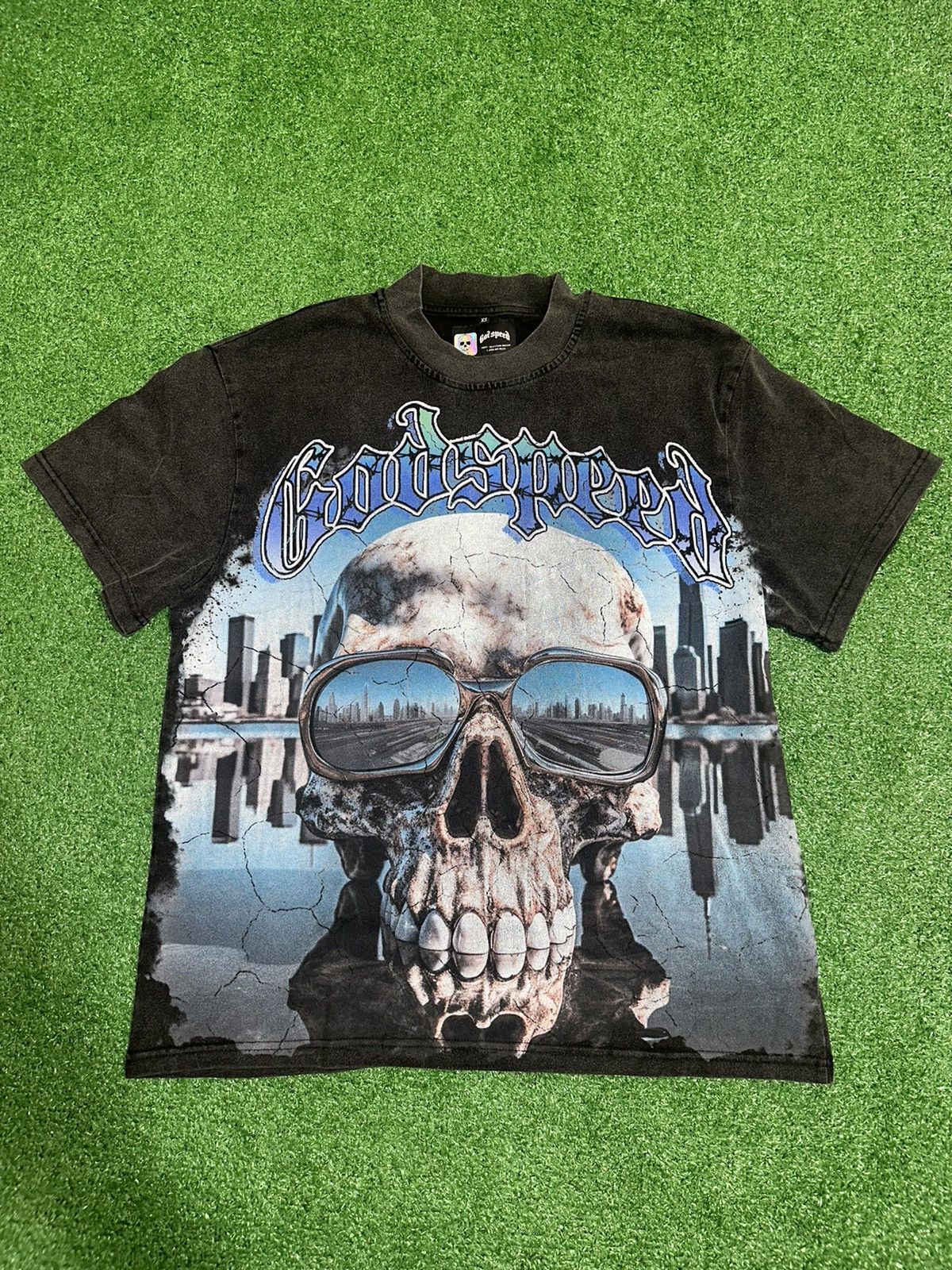Godspeed GodSpeed Skull Tee (Oversized) | Grailed