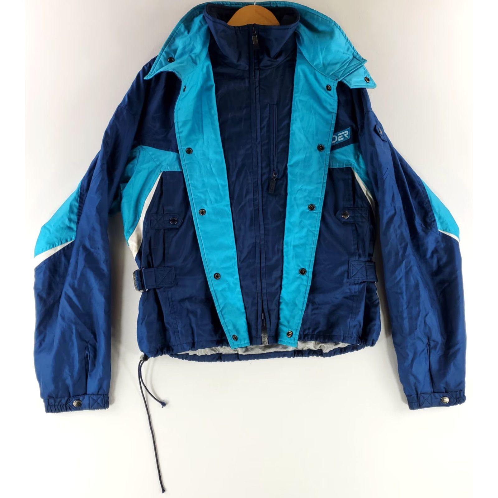 Spyder VINTAGE Spyder Jacket Mens M Blue 80s Entrant Winter Ski Snowboard Parka Made Japan Mens M Size US M / EU 48-50 / 2 - 4 Thumbnail