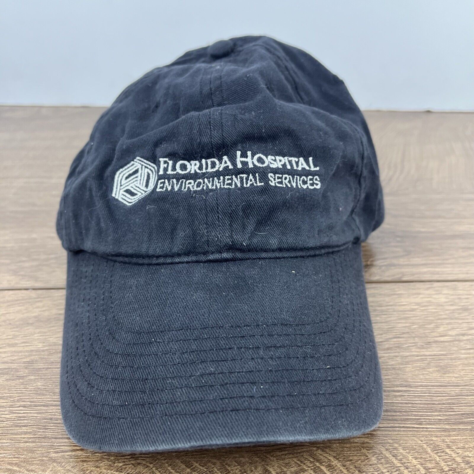 Nike Florida Hospital Hat Environmental Services Black Hat Adjust Size ONE SIZE - 4 Thumbnail