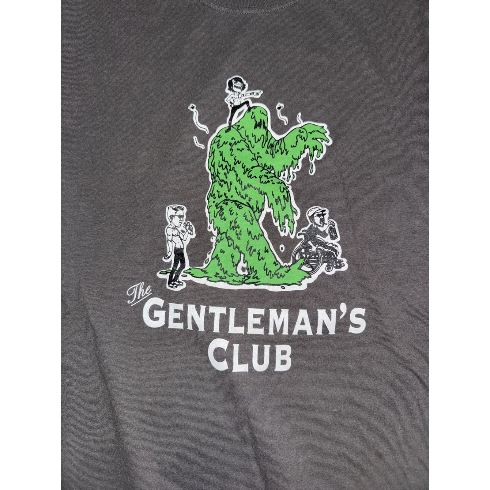 Band Tees × WWE The Gentleman’s Club Wrestling T-Shirt Gray AEW Indie Size US XXL / EU 58 / 5 - 2 Thumbnail