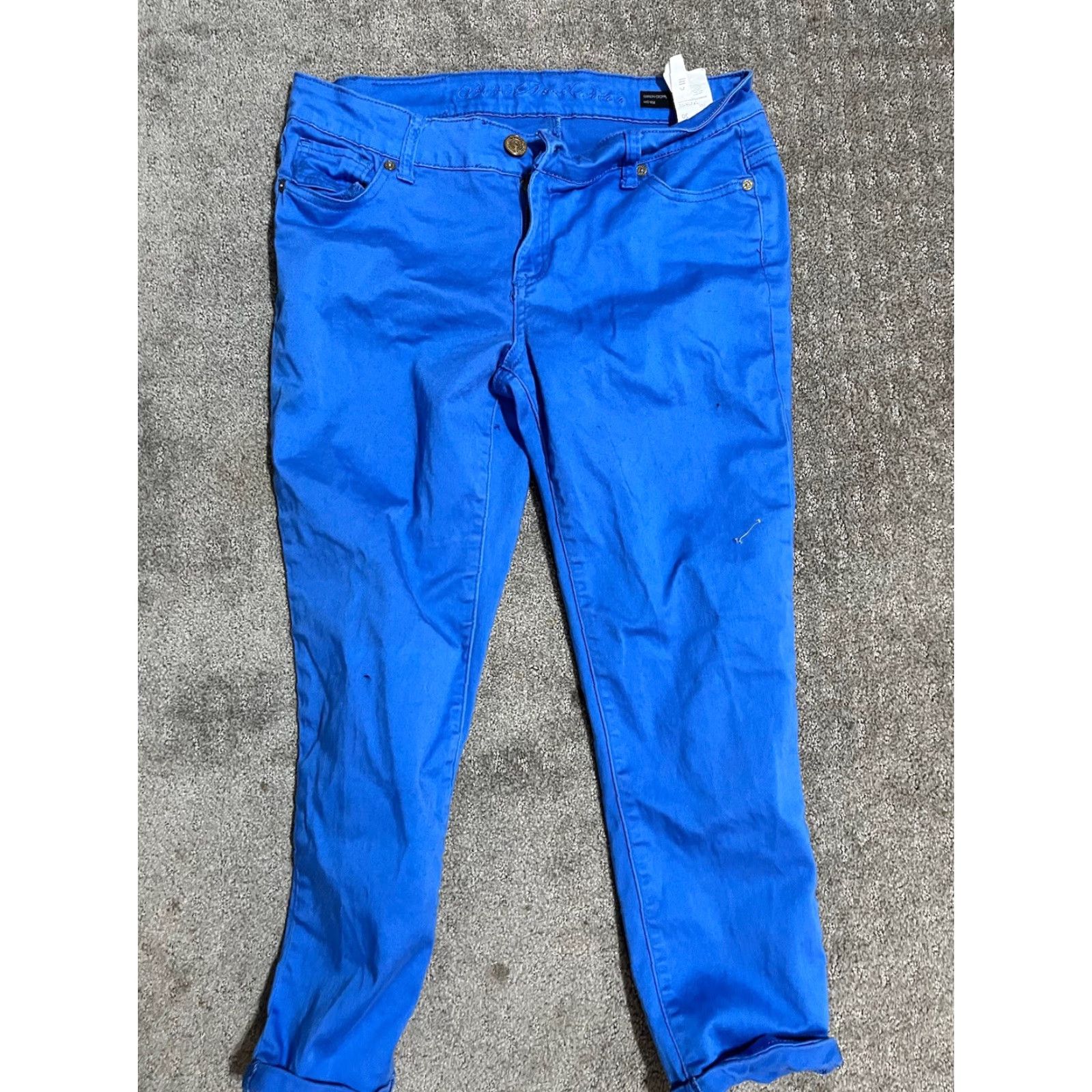 Buffalo David Bitton Buffalo David Bitton Gibson Cropped Skinny Blue Jeans Size 30 Size 30" / US 8 / IT 44 - 4 Thumbnail