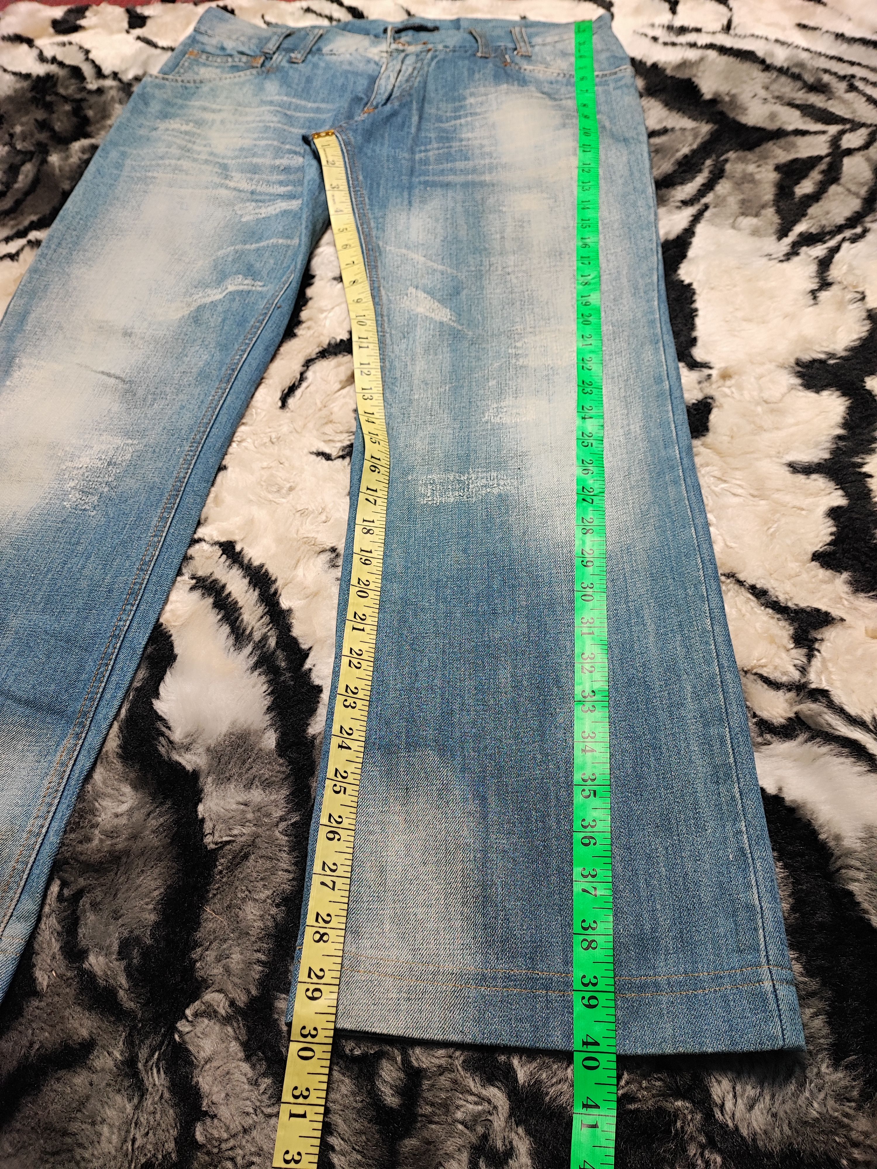 Dolce & Gabbana D&G Dolce&Gabbana Logo Jeans DISTRESSED Pants Size US 36 / EU 52 - 3 Thumbnail