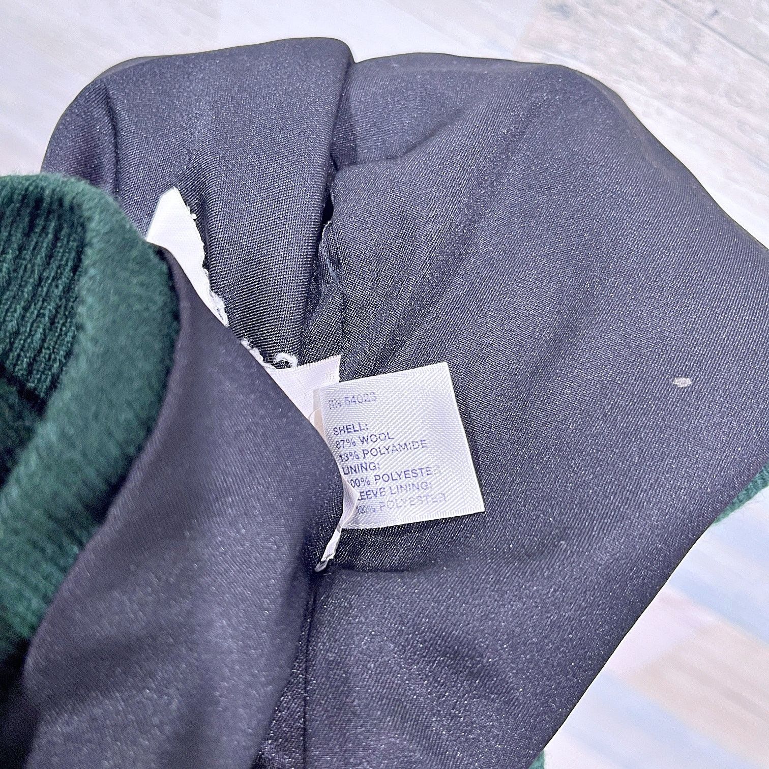 Gap GAP Wool Flannel Double Breasted Trench Coat Green Belted XS Size XS / US 0-2 / IT 36-38 - 5 Thumbnail