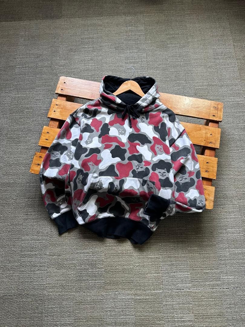RIPNDIP RIPNDIP CAMO FULLPRINT HOODIE Size US L / EU 52-54 / 3 - 1 Thumbnail