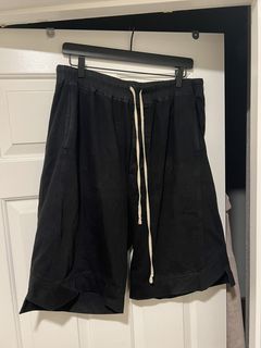 Rick Owens Karloff Shorts Black | Grailed